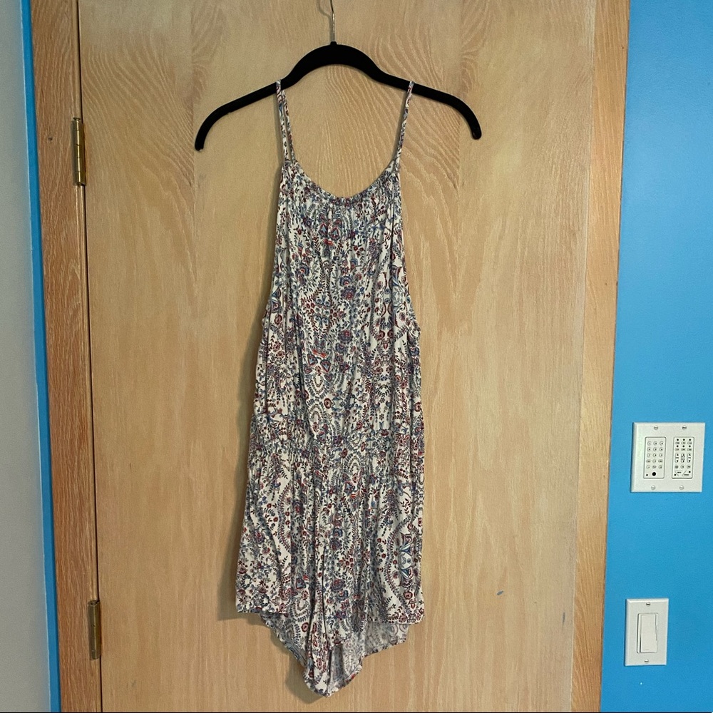 Brandy Melville Red, White, and Blue Romper